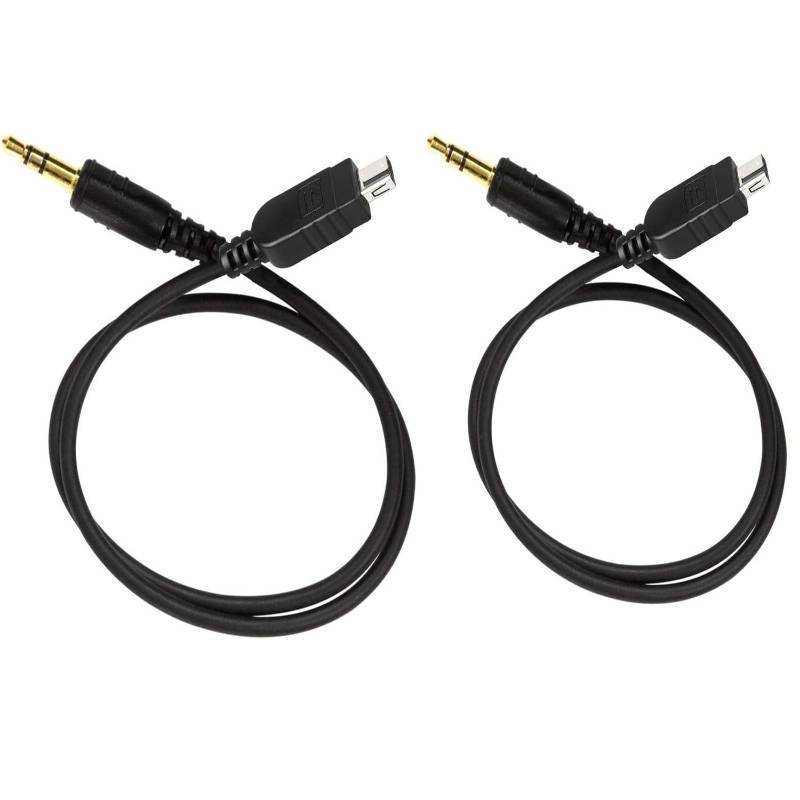 lot 35885 image: Pixel 3.5mm DC2 Off-Camera Remote Cable for Nikon Z5, Z7, Z7-II, Z6, Z6-II, D750, D780, D7500, D7200, D7100, D5600, D5300, D610, D600, D90, P7700, P7800, P950, Replaces Nikon MC-DC2 Cable 2-Pack - Retail $15