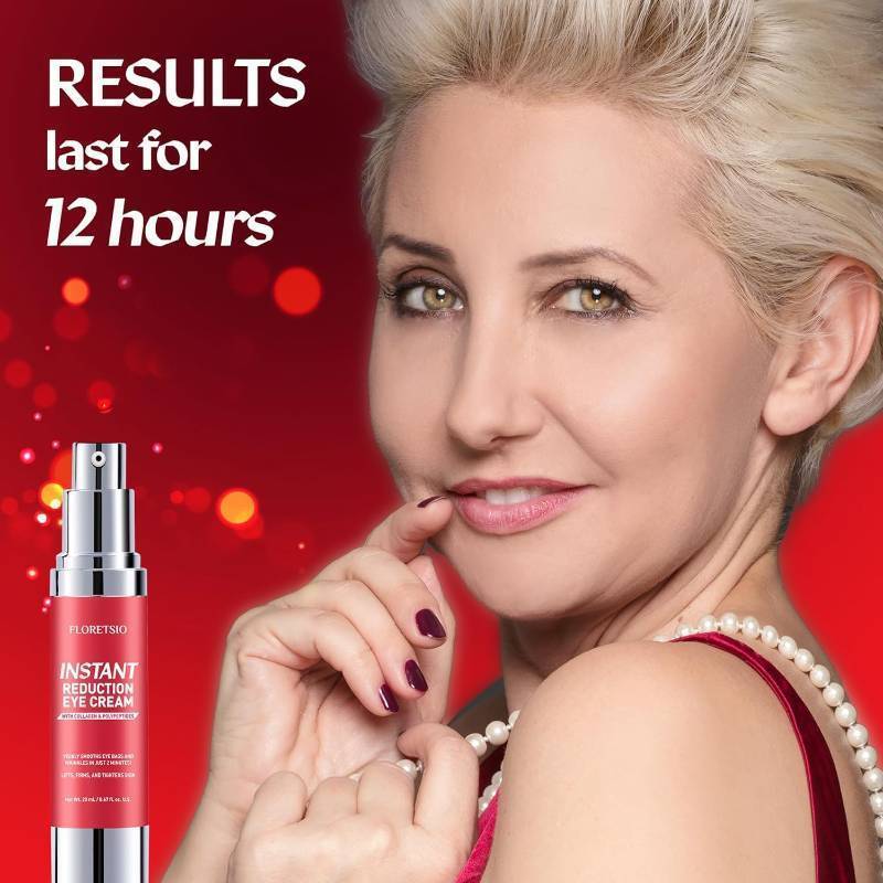 lot 35914 image: Floretsio Instant Eye Lift Cream Rapid Under Eye Bags Treatment