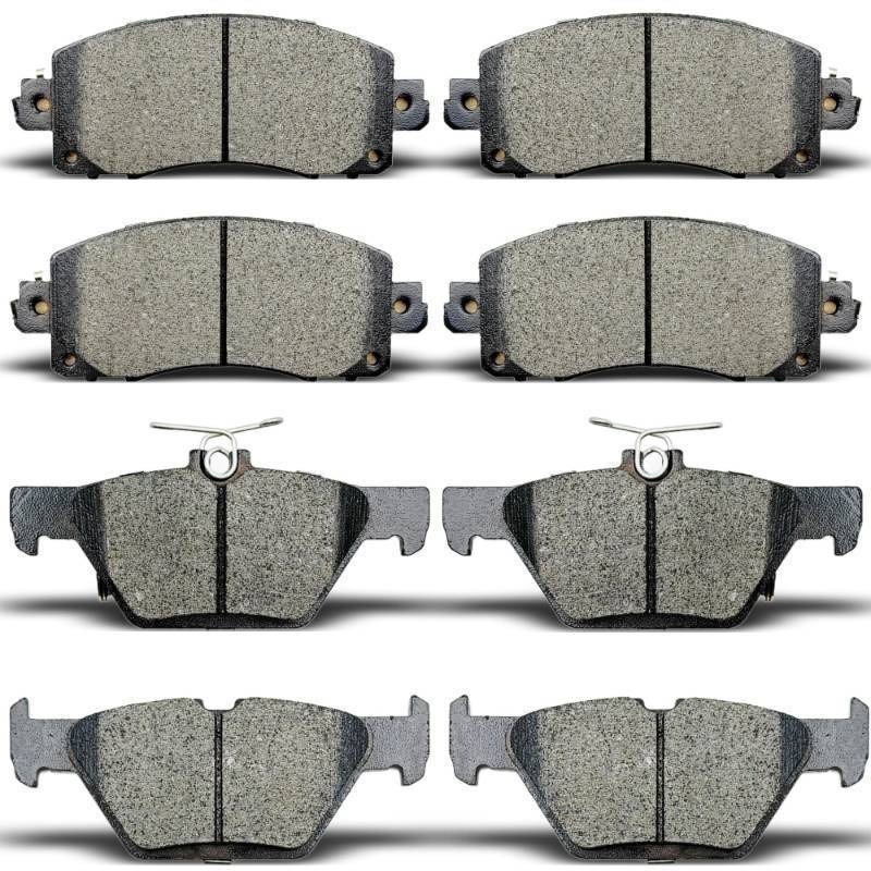 lot 35948 image: Front & Rear Ceramic Disc Brake Pads For 2019-2022 Subaru Forester, For 2020-2022 Subaru Crosstrek Legacy Outback - Retail $41