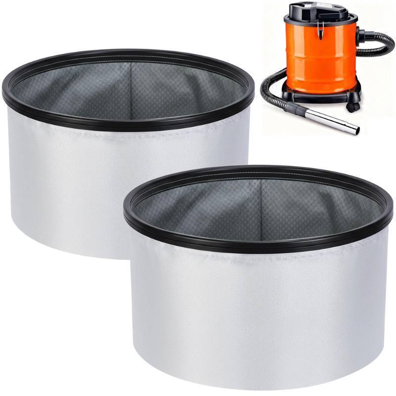 lot 35981 image: Tlswshsy 2 Pack 11.8 x 11.8 x 7 Double Layer Ash Vacuum Filter, PAAC301 Washable Dust Vacuum Filter, Reusable Ash Vacuums Cloth Filtration for Part Replacement Great Clean Performance - Retail $20