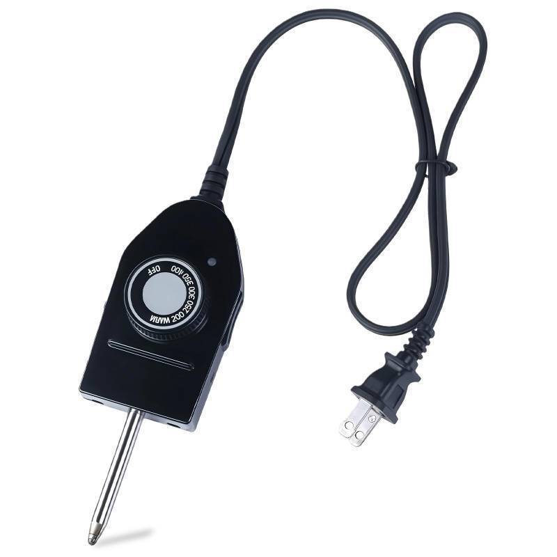 lot 44950 image: Probe Temperature Control Thermostat Cord Fit for 40 Presto SkilletsGriddlesGrillsFrypans - 0-400°F Temp Control, 1-38 Terminal Spacing, Plug & Play - Retail $15
