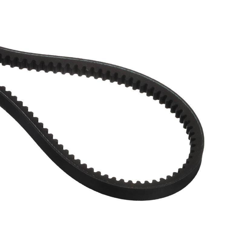 lot 44951 image: AX38 EPDM V-Belt, Raw Edge Cogged Industrial Rubber V Belt 12 Width x 38 Inside Circumference - Retail $10