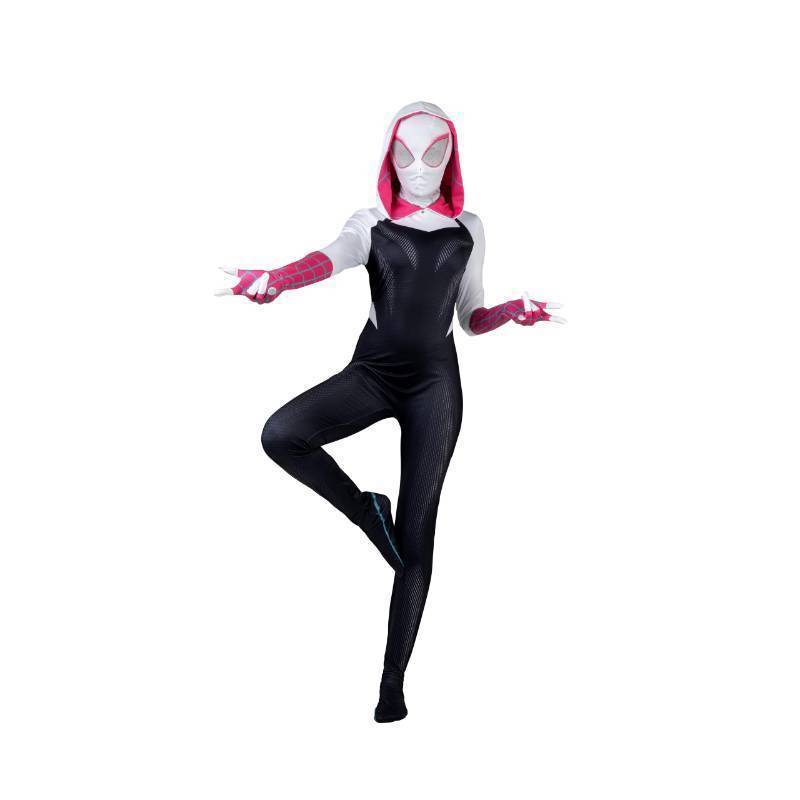 lot 44983 image: Adult Spider-Gwen Zentai Suit Costume  Marvel Costumes Small - Retail $47