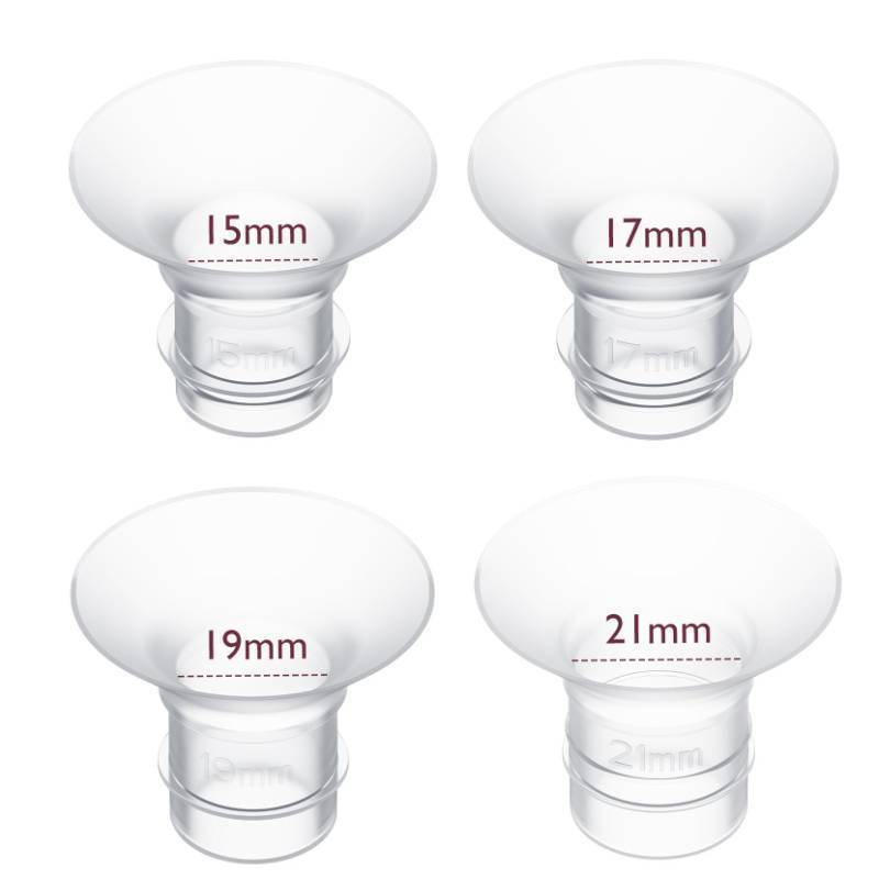 lot 44986 image: Momcozy 15171921mm 4Count Flange Insert Compatible with 24mm FlangeShield of Most Pumps