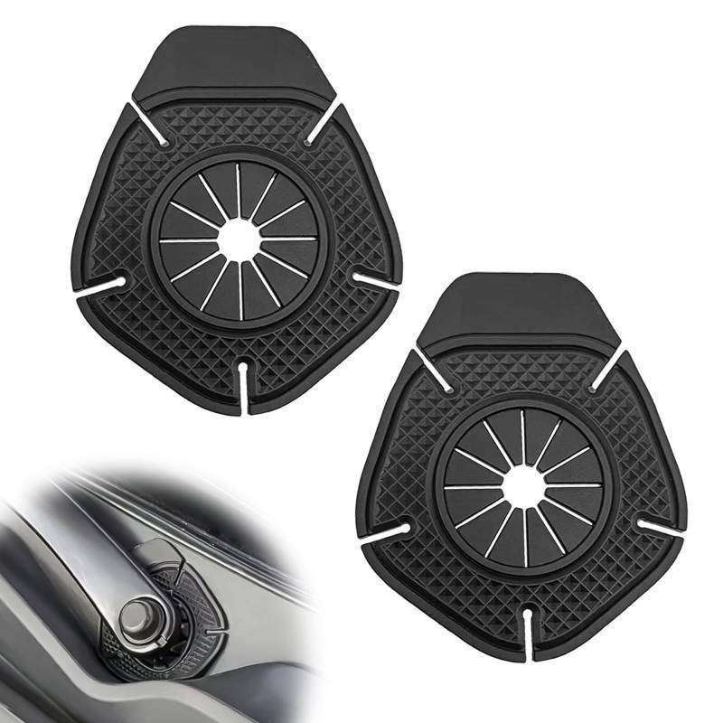 lot 55834 image: ZOKYUYS 2PCS Silicone Windshield Wiper Arm Hole Protector Cover, Front Wiper Protective Guards, Dust-Proof Wipers Arms Protector Cover,Wiper Dust Jacket Anti-Leaf Universal for Most Cars - Retail $5