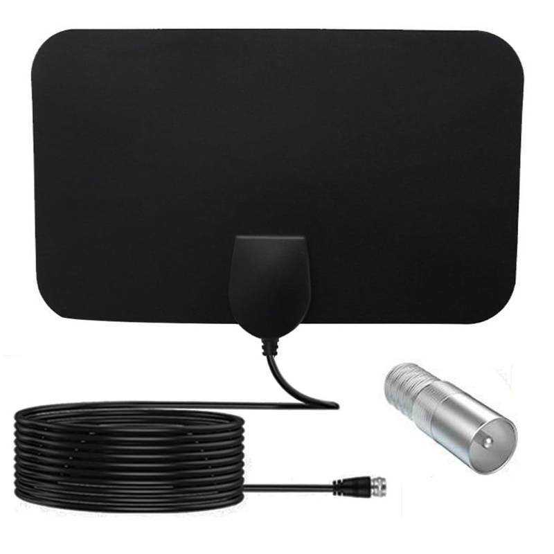 lot 35219 image: TV Antennas, HD Digital Antenna for Smart TV Indoor, 360°Signal Reception-Digital tv Antenna Indoor for Local Channels-Support 4K 1080p for All Type of HDTV Digital TVs - Retail $6