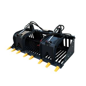 lot 48029 image: 72 inch Skeleton Rock Grapple Rake Bucket RGB-11-72W