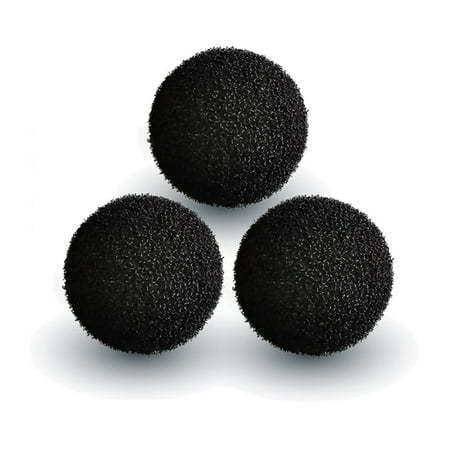 lot 109 image: Grand Fusion - Pet Hair Lint Remover Dryer Nylon Balls for Laundry Cloth Care Soften- Black Set of 6
