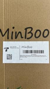 lot 17224 image: MinBoo Bamboo Belt Organizer 6 Grids Belt Rack Storage Box - Retail $15