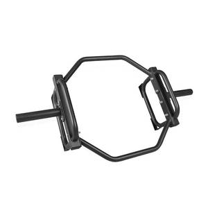 lot 17226 image: CAP Barbell Olympic Trap Bar, 500lbs, Alloy Steel, Black, 50x29x14 inches - Retail $80