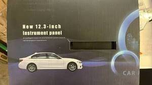 lot 17262 image: New 12.9-inch Instrument Panel All Intelligent Luxury Car Entertainment System Research - Retail $150