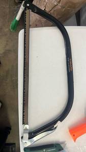 lot 17277 image: Fiskars Bow Saw 21 Inches - Retail $13