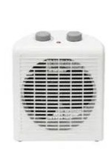 lot 14130 image: Utilitech 1500 -Watt Fan Compact personal Indoor Electric Space Heater with Thermostat