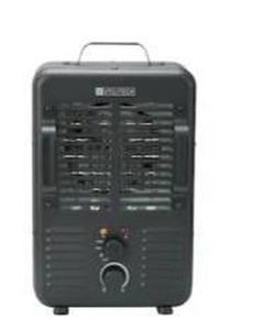 lot 14139 image: Utilitech 1500 -Watt Utility Fan Utility Indoor Electric Space Heater with Thermostat