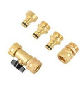lot 14146 image: Kobalt Brass Quick connector set