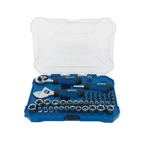 lot 14153 image: Kobalt Stubby 50 -Piece Standard (SAE) and Metric