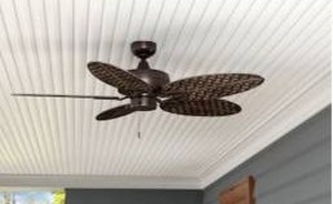 lot 14180 image: Downrod Connector Parts for Harbor Breeze Tilghman II 52 Bronze Ceiling Fan