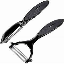 lot 2604 image: 2-Piece Kitchen Vegetable Peeler Set - New