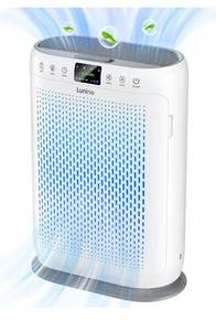 lot 1703 image: Air Purifiers for Home Large Room up to 2400sq.ft, LUNINO H13 HEPA Air Filter with PM 2.5 Display Air Quality Sensors, Aromatherapy Function