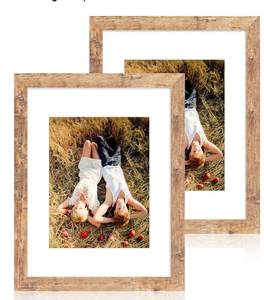 lot 1771 image: 11x14 Picture Frame Set of 2 with Tempered Glass,