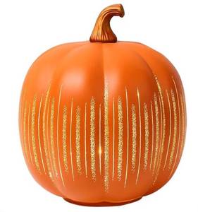 lot 1777 image: Starry Night LED Pumpkin Lights, Starry Night Pumpkins,