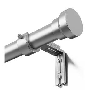 lot 1782 image: Curtain Rods 32-88 Inch, Heavy Duty 1 Inch Adjustable Curtain Rod for Windows