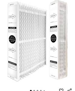 lot 1798 image: CarrierBryant EXPXXFIL0324&EXPXXFIL0024 (2-Pack) - 24 x 25 x 5 EZ Flex Air Filter, MERV 13