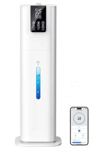 lot 1803 image: 2.1Gal(8L) Smart Humidifier Large Room Bedroom Home, Quiet Top Fill Cool Mist Humidifier
