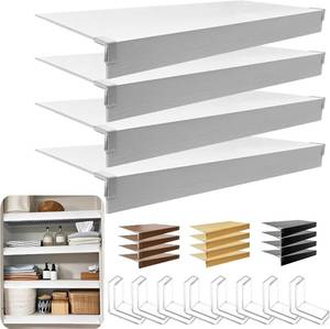 lot 1809 image: Wire Shelf covers white wood grain 36 X 16