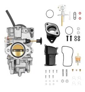 lot 1811 image: Carburetor Fits Yamaha 1987-1990 & 1992-1995 Moto-4 350 YFM350  1987-2004 Warrior 350 YFM350  1987-1998 Big Bear 350 YFM350  1996-1998 Kodiak 400 YFM400 Atv Carb with Bolt Air intake Manifold