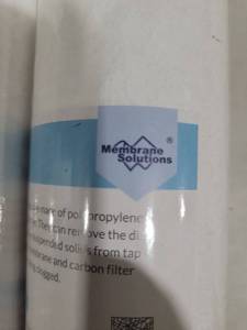 lot 1824 image: Membrane Solutions 5 Micron Water Filter Cartridge 3pcs