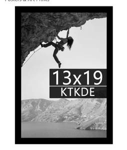 lot 1829 image: KTKDE 13x19 Picture Frame Black,