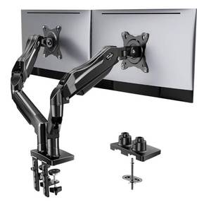lot 1844 image: HUANUO FlowLift Dual Monitor Stand