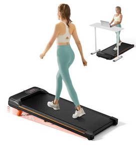lot 1892 image: Abonow Walking Pad, Under Desk Treadmill with Incline for Home Office