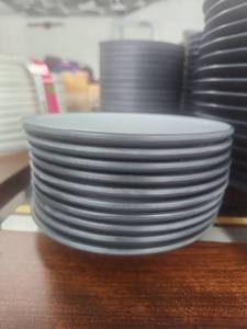 lot 5069 image: Set of 10 White&nbspAcopa Brand Melamine Dishes