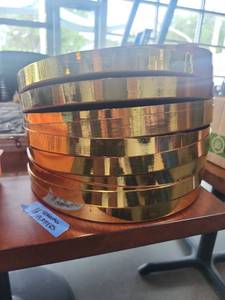 lot 5085 image: Bulk lot of Brass Serving Bowls