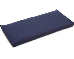 lot 9677 image: Blazing Needles Solid Outdoor Spun Polyester Loveseat Cushion