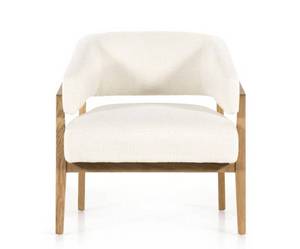 lot 9680 image: Gibson White Dexter Chair - Four Hands - 224908-015 Retail$999