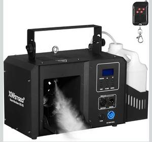 lot 9695 image: Haze Machine, 700W Continuous Output Fog Machine with Wireless Remote and DMX, Enhances Light Shows Perfect for Stage, Parties, Halloween, and Clubs