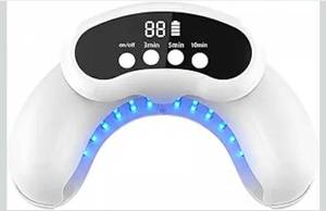 lot 9699 image: UV Nail Lamp-Nail Cure Lamp Nail Dryer for Gel Polish, Toe Nail Fungus Treatments Led Light with Automatic Sensor & 3 Timers