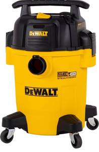 lot 9708 image: DEWALT 6 Gallon STEALTHSONIC Shop Vacuum Wet and Dry DXV06PL-QT, Ultra Quiet 4 Peak HP Wet Dry Vac for Jobsite & Workshop