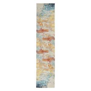 lot 9716 image: Nourison Celestial Abstract Sealife 3 11  x 5 11  Area Rug  (4x6)