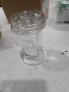 lot 9764 image: Toothpick holder Glass