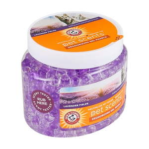 lot 9789 image: A&H Pet Scents Deodorizing Gel Beads - Lavender Fields