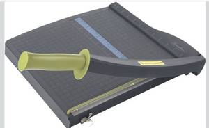 lot 9868 image: Swingline Paper Cutter, Guillotine Trimmer, 12 Cut Length, 10 Sheet Capacity, ClassicCut Lite
