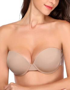 lot 9983 image: JOATEAY Adhesive Bra Backless Strapless Sticky Push Up Reusable Invisible Lift Padded Non-Slip (Nude, Cup A)