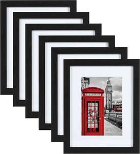 lot 155 image: PEALSN 11x14 Picture Frame Set of 6 with Mat 8x1011x14