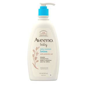 lot 209 image: Aveeno Baby Daily Moisture Lotion for Sensitive Skin, 18 oz