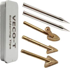 lot 214 image: 5Pcs Plastic Welding Tips with Storage Box for Plastic Welding