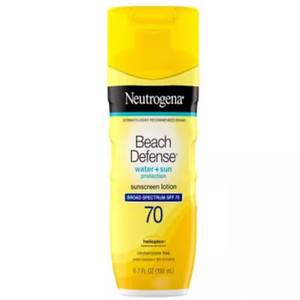 lot 225 image: Sunscreen, 6.7oz, Beach Defense, Lotion SPF70
